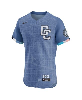 Men's Blue Washington Nationals 2025 City Connect Elite Jersey