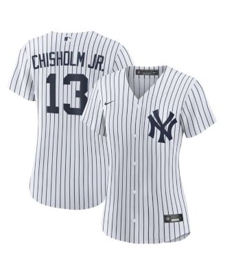 Nike - Women's Jazz Chisholm Jr. White New York Yankees Home Replica Jersey