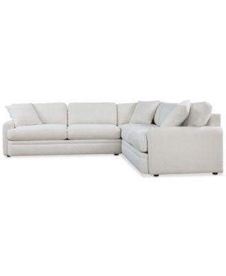 Brendy 3-Pc. Fabric L Sectional, Exclusively at Macy's