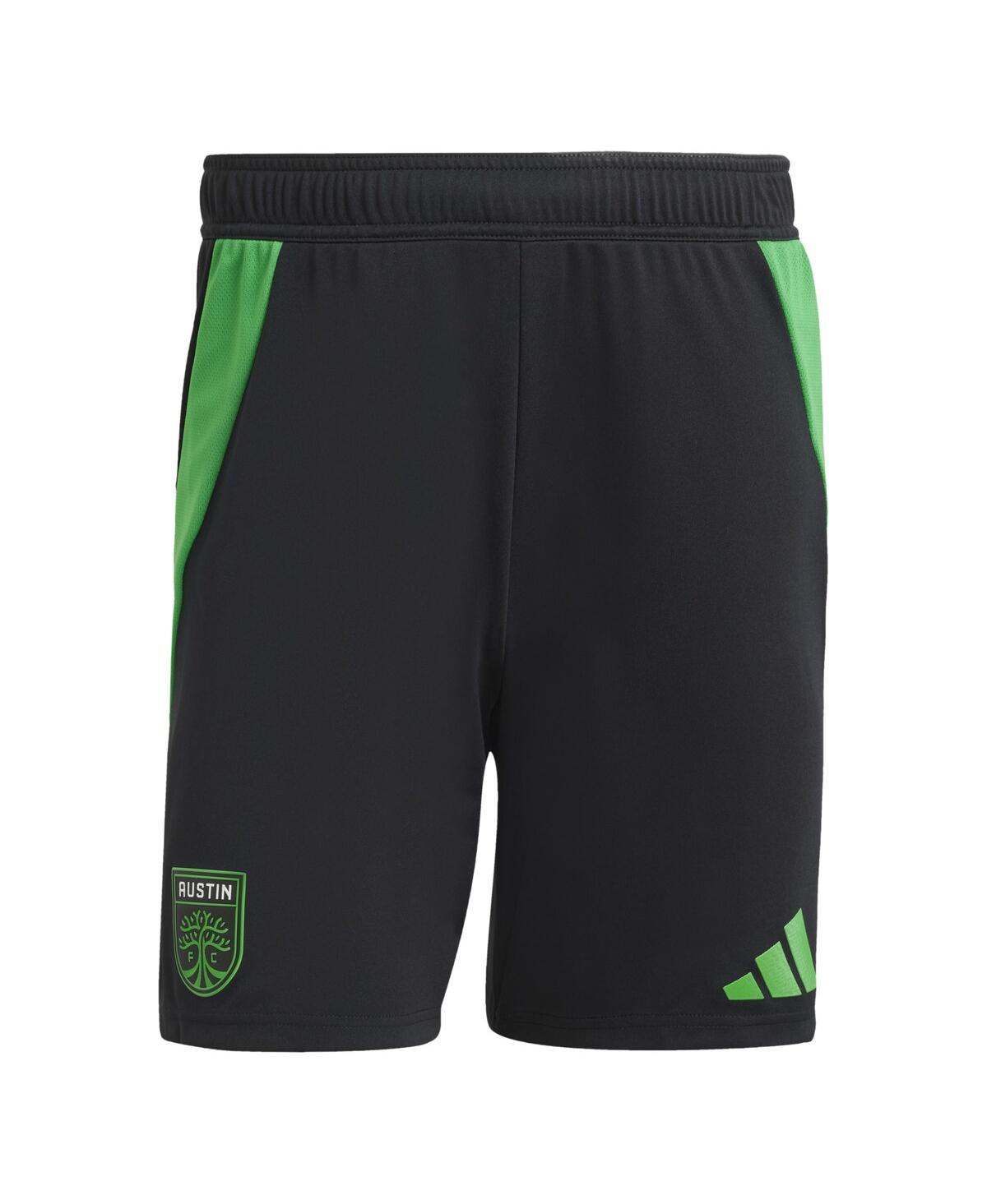 Adidas Men's Black Austin Fc Home 2025 The Heartbeat Kit Authentic Shorts - Black