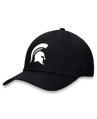 Men's Black Michigan State Spartans Spacer Flex Hat