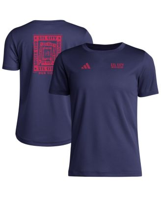 adidas - Big Boys and Girls&nbsp;Navy St. Louis City SC Local Wrap T-Shirt