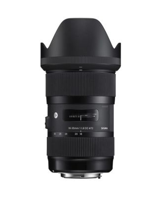 18-35mm f/1.8 DC HSM ART Lens for Canon EF, Bundle with ProOptic 72mm Filter Kit, Cleaning Kit, Cap Tether, Lens Wrap