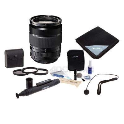 XF 18-135mm f/3.5-5.6 R LM OIS WR Lens, Bundle with ProOptic 67mm Filter Kit, Cleaning Kit, Lens Wrap, Lens Cap Tether, Lens Cleaner