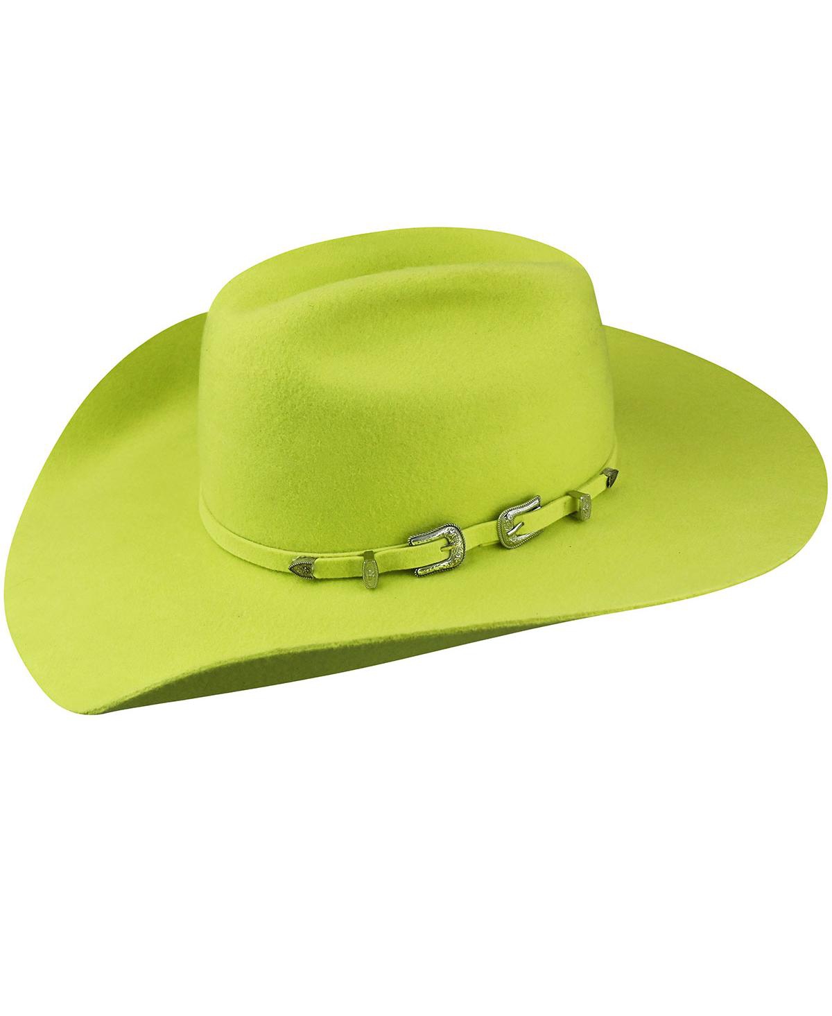 Men's Punchy Western Cowboy Hat - Limeade