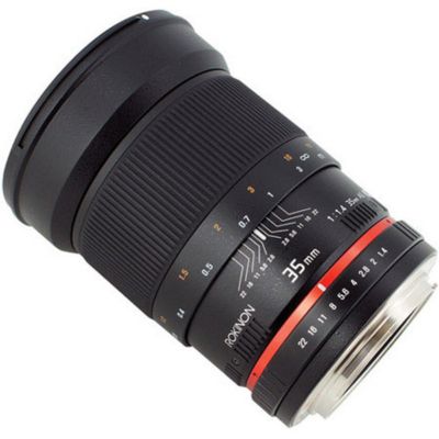 35mm f/1.4 Aspherical Lens with Automatic Chip for Nikon F