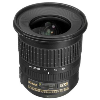 10-24mm f/3.5-4.5G ED-IF AF-S DX NIKKOR Lens, Bundle with CPL+UV Filter Kit, Cleaning Kit