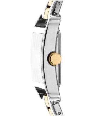 Women's City Midi Dark Green Dial Gold-Two-Tone Stainless Steel Bracelet Watch 27x34.5mm