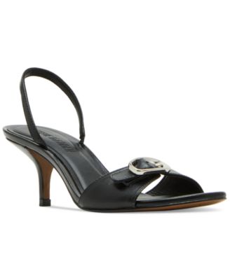 Steve Madden - Women's Henrietta Kitten-Heel Dress Sandals