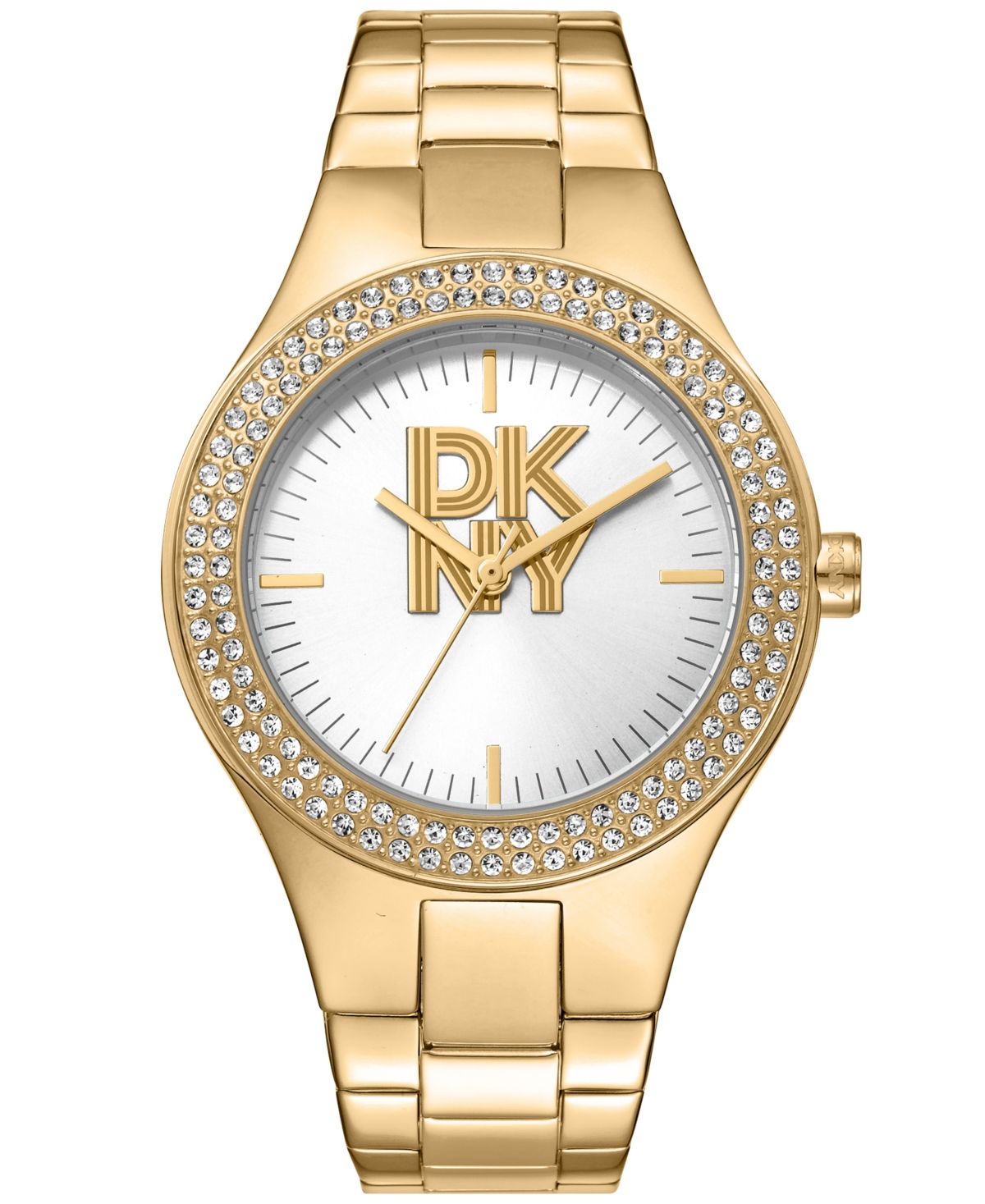 Women's Parsons Glitz Gold-Tone Stainless Steel Bracelet Watch, 38mm - Gold