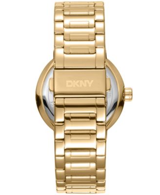 Women's Eastside Logo Gold-Tone Stainless Steel Bracelet Watch, 36mm