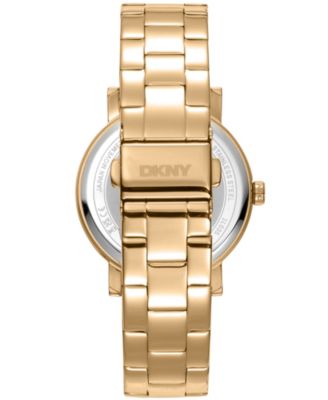 Women's Soho Logo Gold-Tone Stainless Steel Bracelet Watch, 36mm
