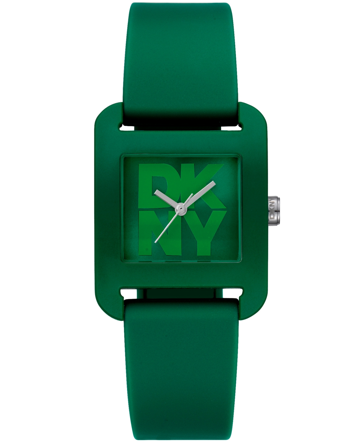 Women's City Sport Dark Green Silicone Strap Watch, 37mm - Dark Green