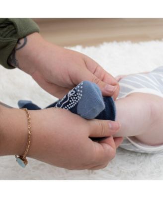 Baby Boys 12pk Cotton Socks, Blue/Grey