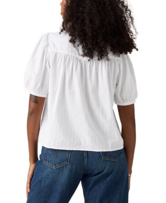Levi's Women's Amelie Cotton Poplin Blouse - Macy's