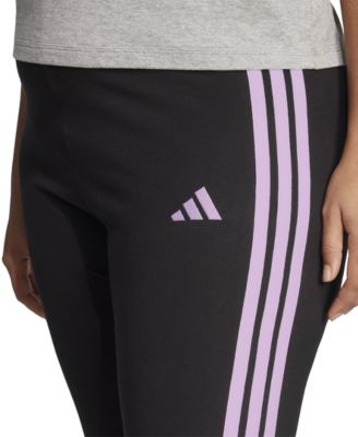 adidas Plus Size Essentials 3-Stripes Cotton Leggings