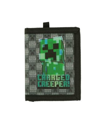 Boys Charged Creeper Youth 2-Pack Curved Bill Snapback Hat & Bi-Fold Wallet Combo Set