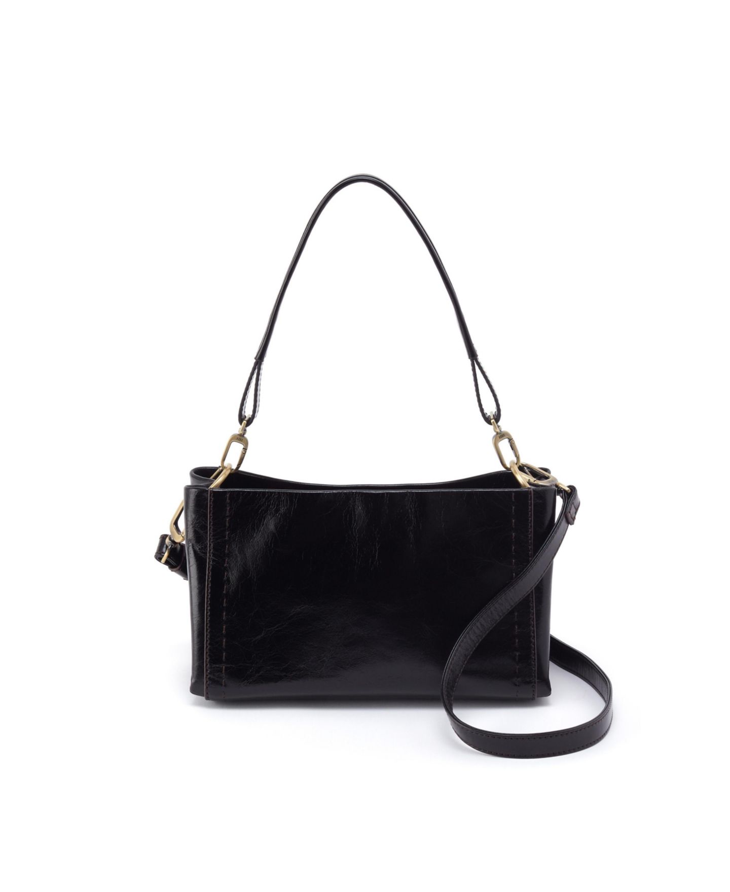 Женская сумка HOBO Seneca Shoulder Crossbody, цвет: Чёрный — фото 1