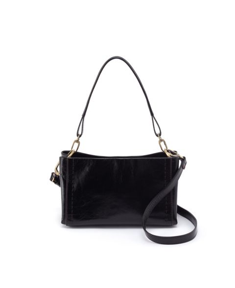 Женская сумка HOBO Seneca Shoulder Crossbody, цвет: Чёрный