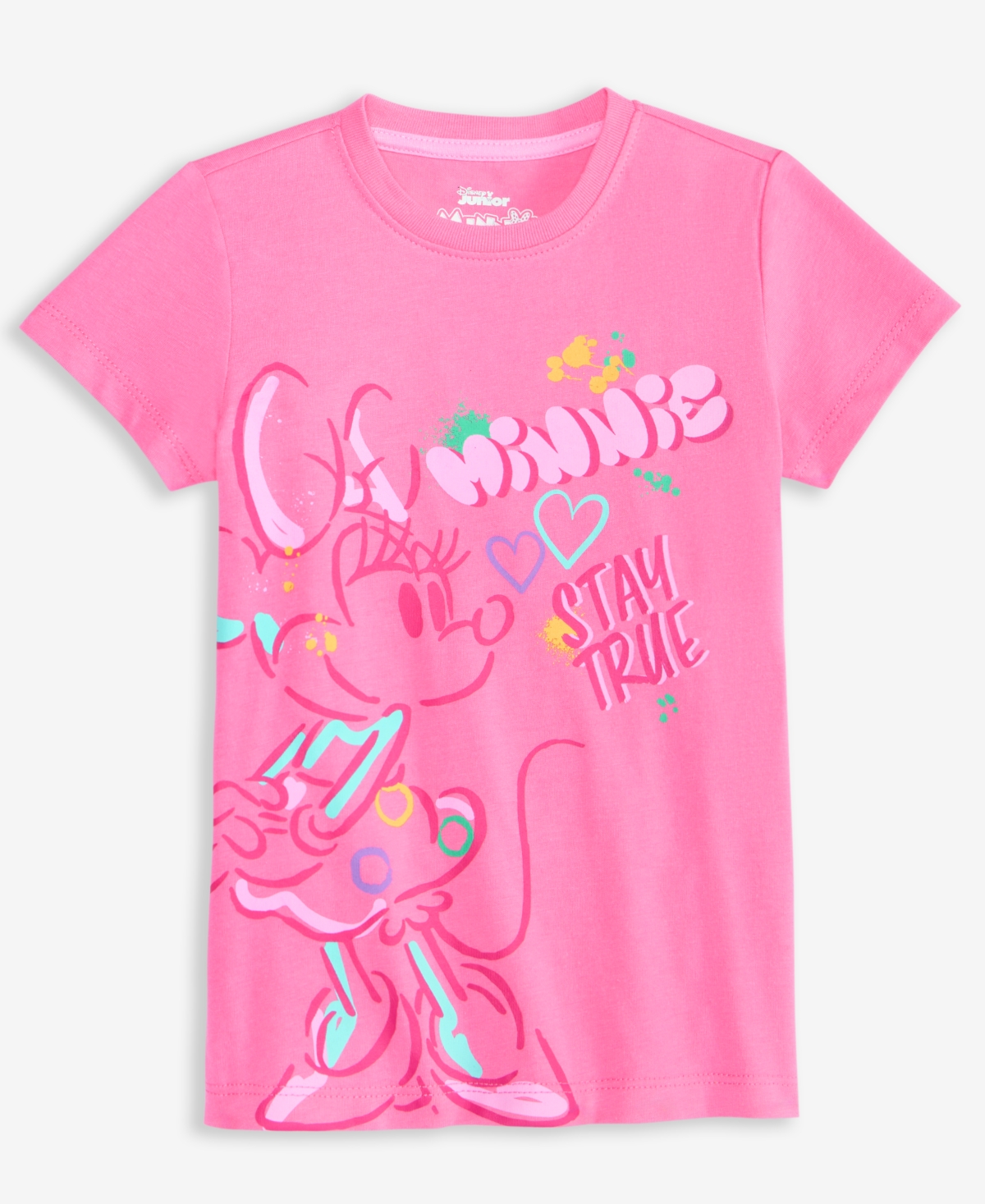 Epic Threads Toddler Girls Minnie Mouse Graphic T-shirt, Exclusively At Macy's In Pink
