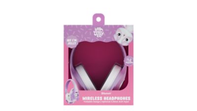 Wireless Ultra Comfort Headphones with Adorable Kitty Design
