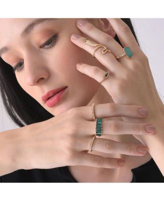 Women's Snakehead Multi-Layer Ring
