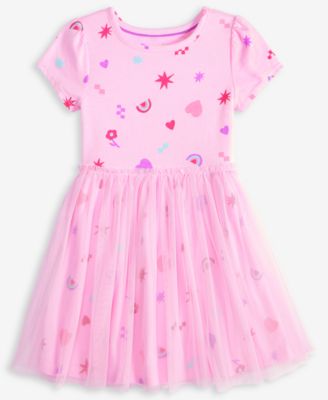 Epic Threads - Toddler Girls Doodle Tulle Dress