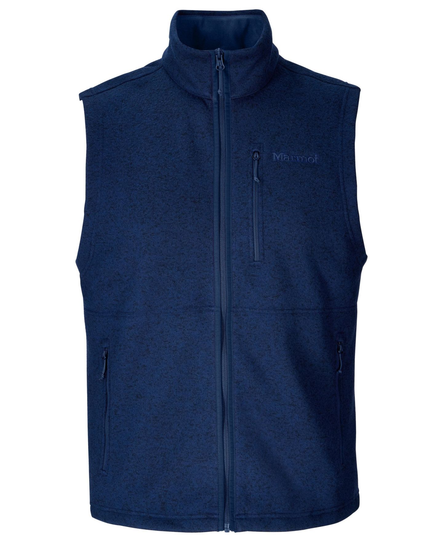Мужской жилет Marmot Drop Line Vest, цвет: Тёмно-синий меланжевый — фото 5