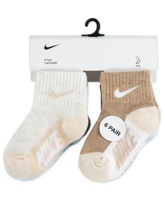 Baby and Toddler Boys or Girls Multi Logo Socks, Pack of 6