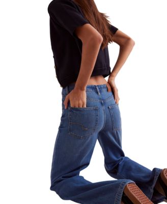 Women's Stride High Rise Wide-Leg Jeans