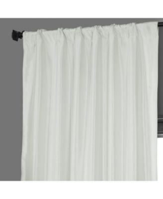 Faux Silk Taffeta Blackout Curtain