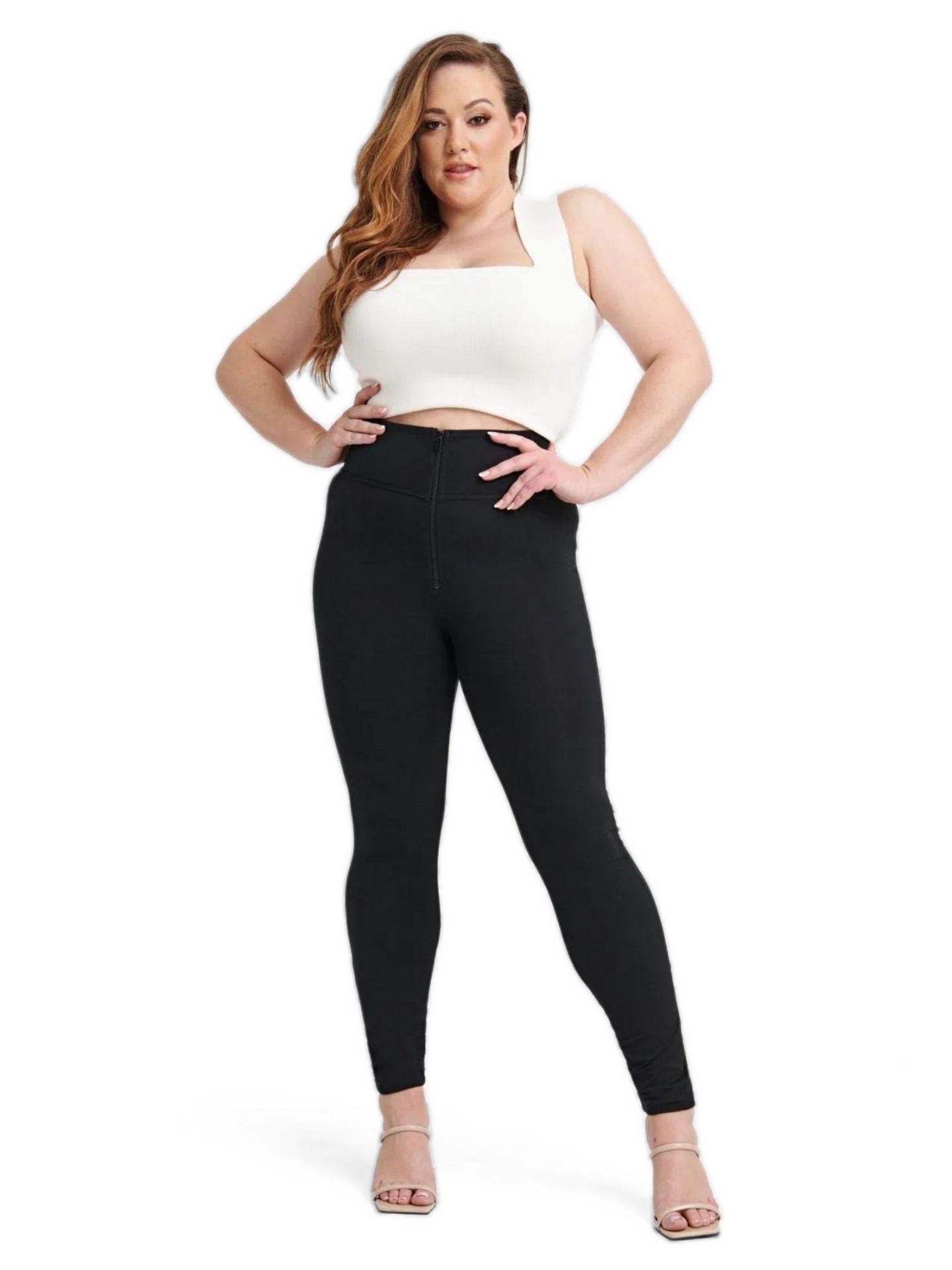 Женские брюки Freddy Curvy High-Rise Sculpting Skinny, цвет: Чёрный — фото 2