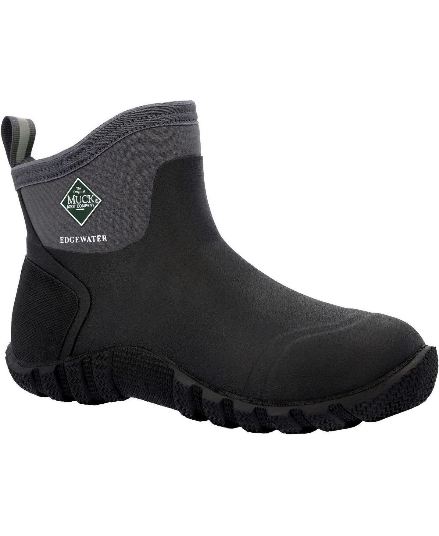 Мужские ботинки MUCK Edgewater Classic Ankle Boot, цвет: Чёрный — фото 1