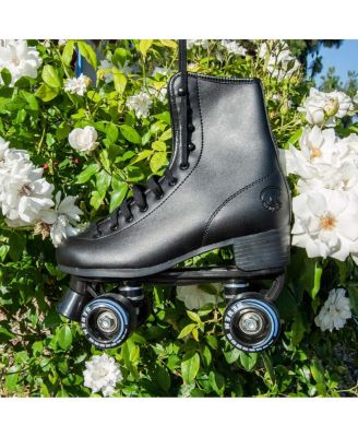 Vixen Quad Roller Skates (Black, Men's 9)