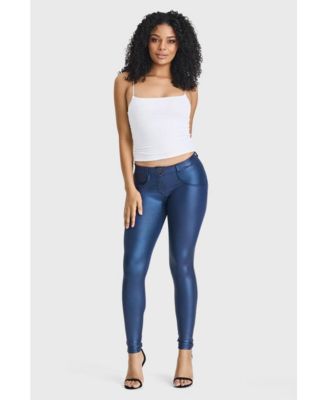 Women's Mid-Rise Sculpting Skinny Disco Pants