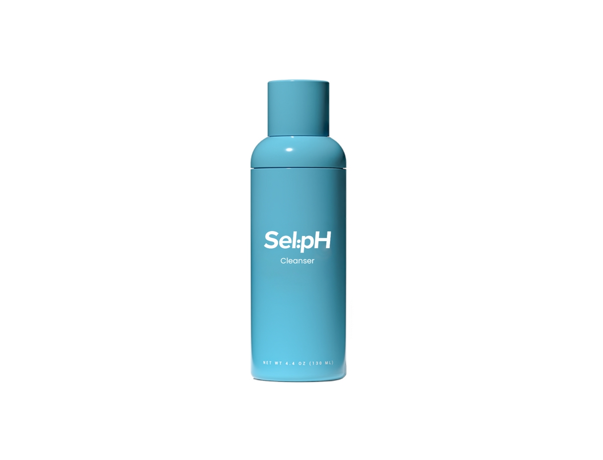 Jelly Blue Superfood Cleanser - Multi color bottle