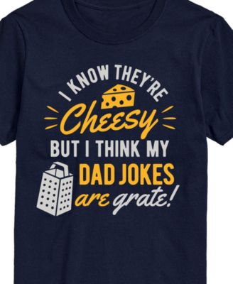 Men's Cheesy Dad Jokes Short Sleeve T-Shirt
