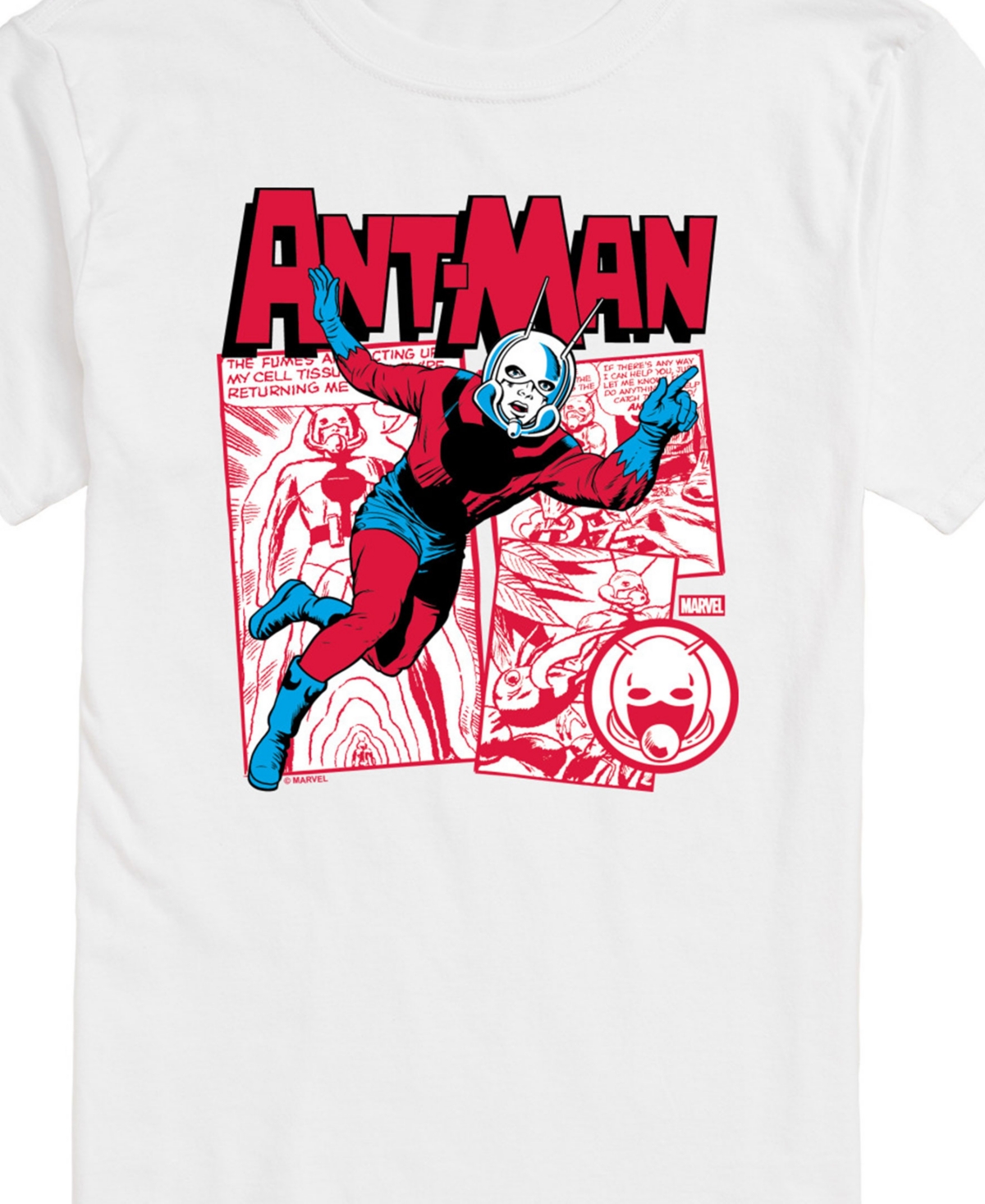 Airwaves Men's Marvel Ant-Man Comic Short Sleeve T-Shirt