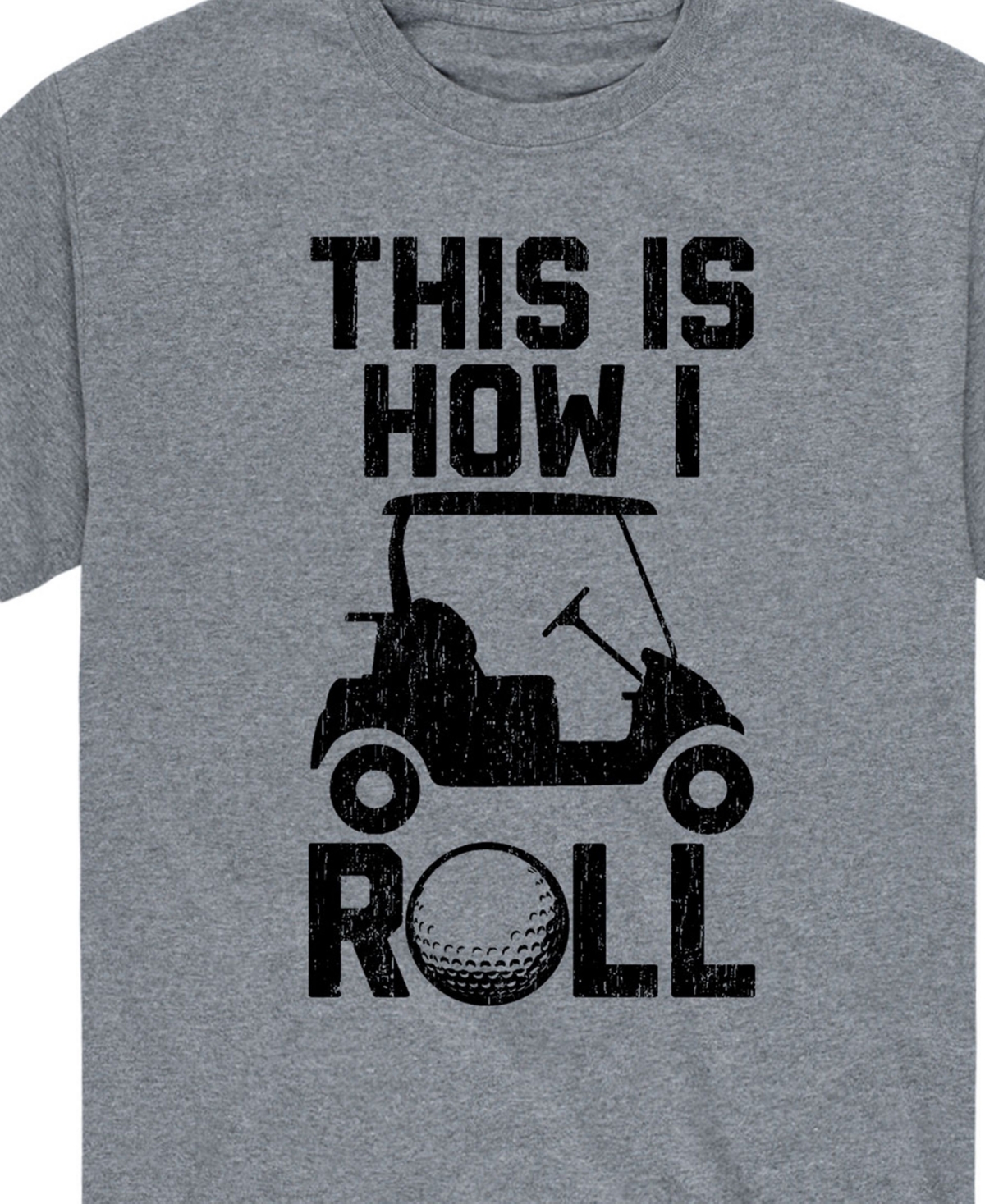Airwaves Men's This Is How I Roll Short Sleeve T-shirt In Gray