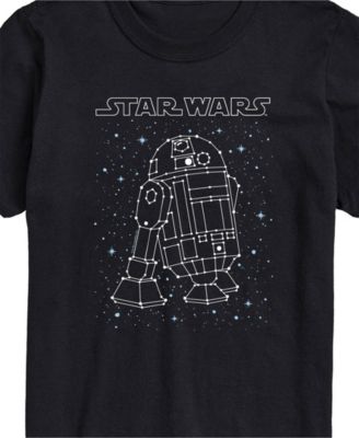 Men's Star Wars Droid Galaxy Stars Short Sleeve T-Shirt