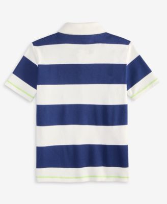 Epic Threads Little & Big Boys Striped Rugby Polo Shirt