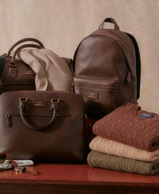 Men's Pebbled Leather Duffel