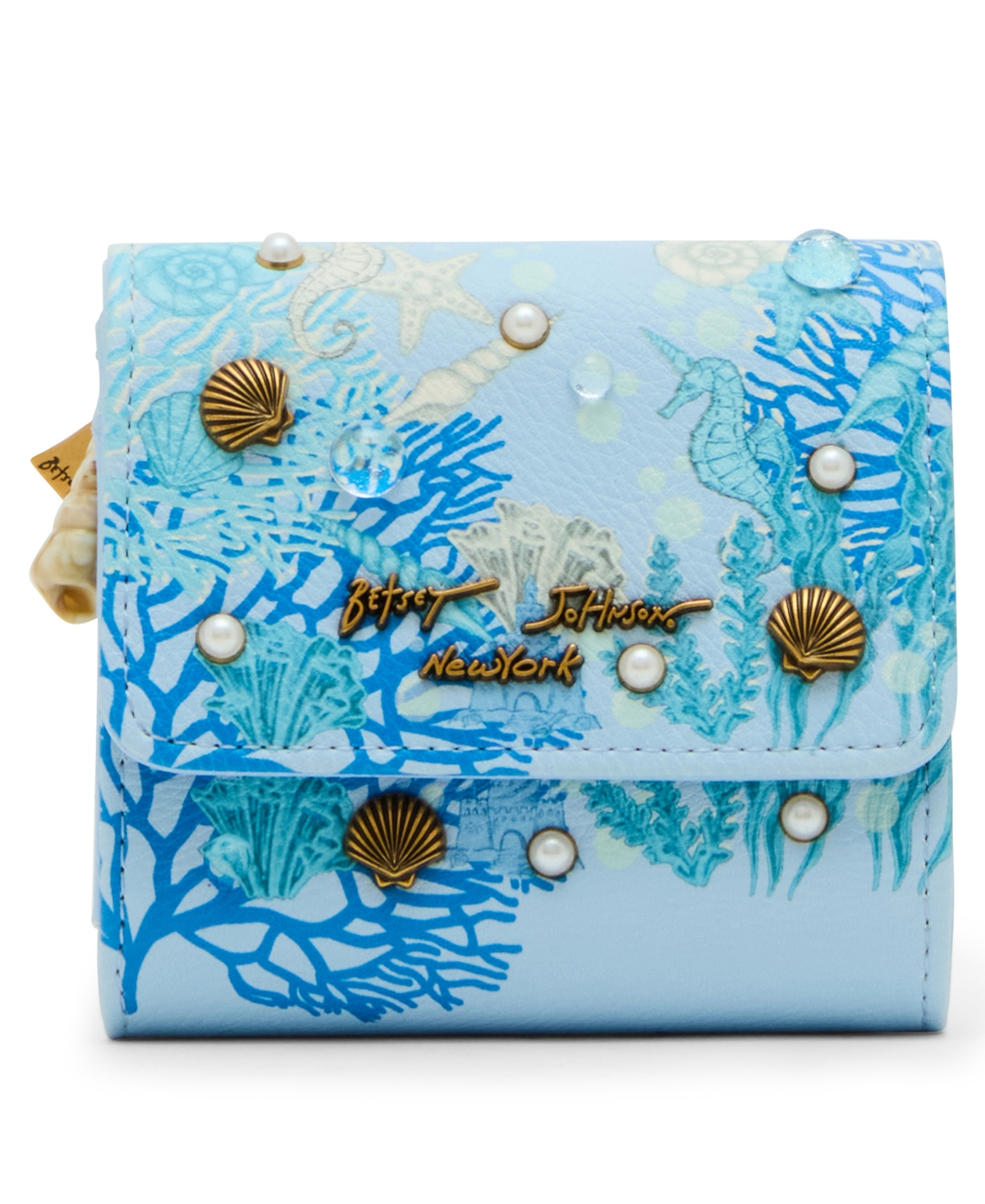 BETSEY JOHNSON MAKE WAVES BIFOLD WALLET 