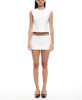 Lioness - Women's Countryside Linen-Blend Crop Top