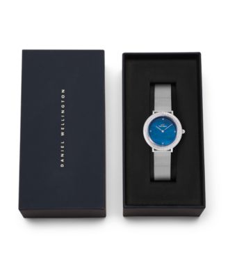 Women's Analog Silver-Tone Stainless Steel Watch, 32mm