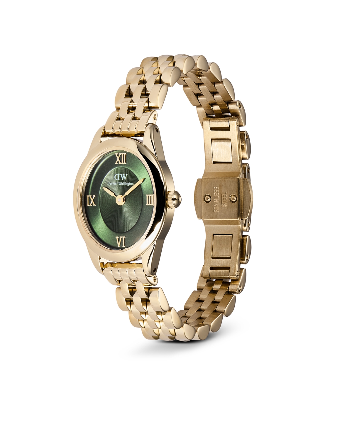 Daniel Wellington Women's Analog Gold-tone Stainless Steel Watch, 22mm In Gold-tone