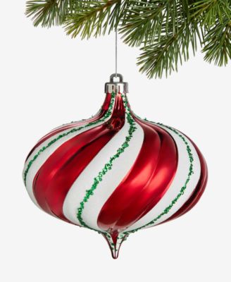 Holiday Lane - Christmas Cheer Swirl Onion Ornament