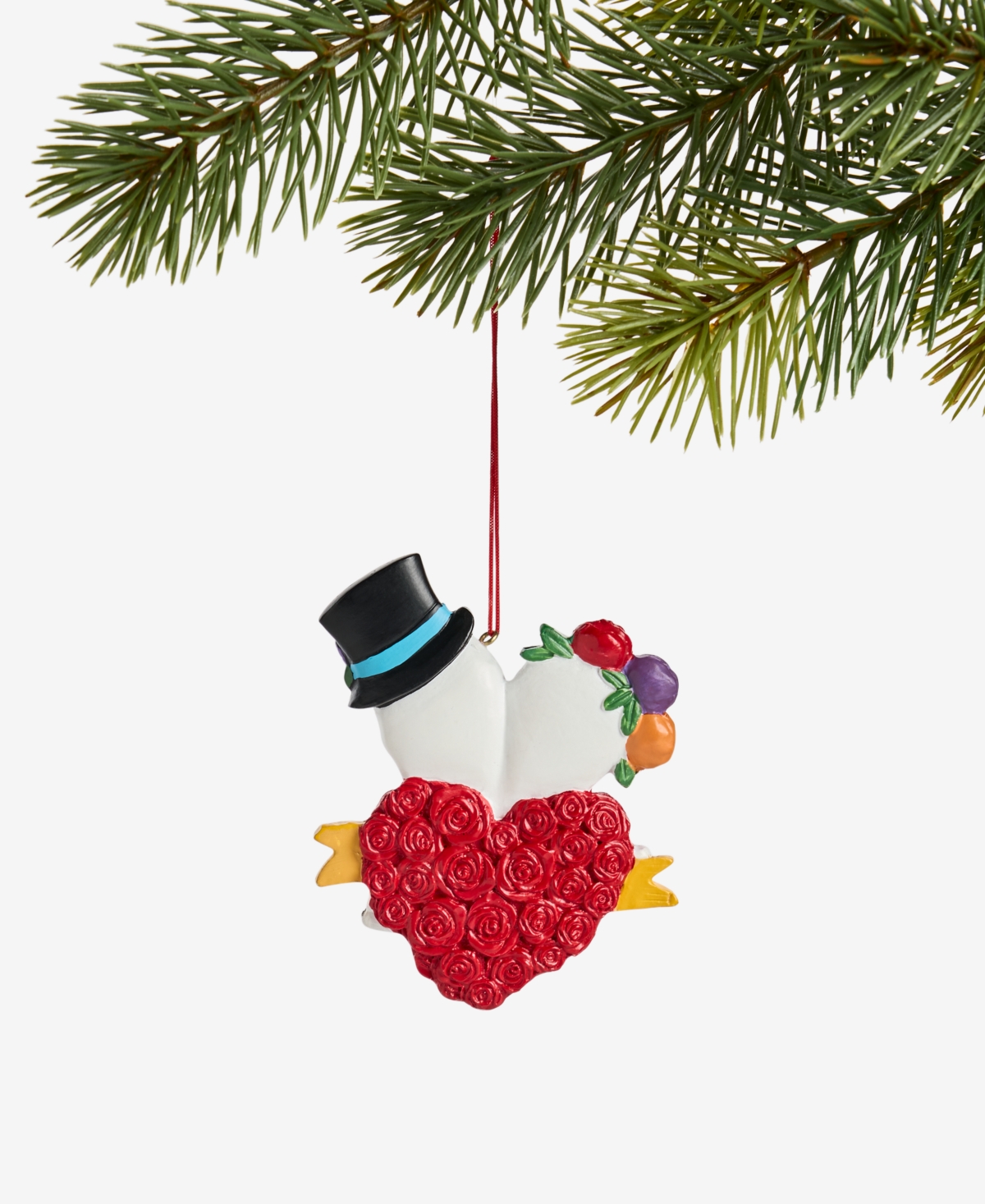Holiday Lane Day Of The Dead Amor Eterno Ornament, Macy's Exclusive In Transparent