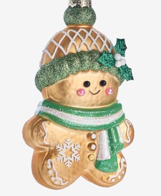Gingerbread Village Glass Ornament, Macy's Exclusive