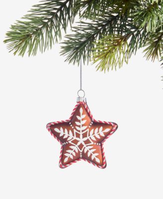 Holiday Lane - Gingerbread Village Star Ornament
